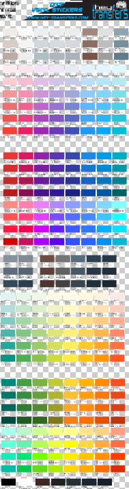 DTF Color Swatches