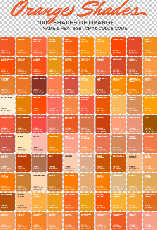 DTF Color Swatches