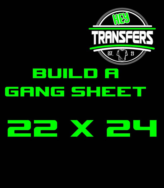 22"x24" Build a Gang